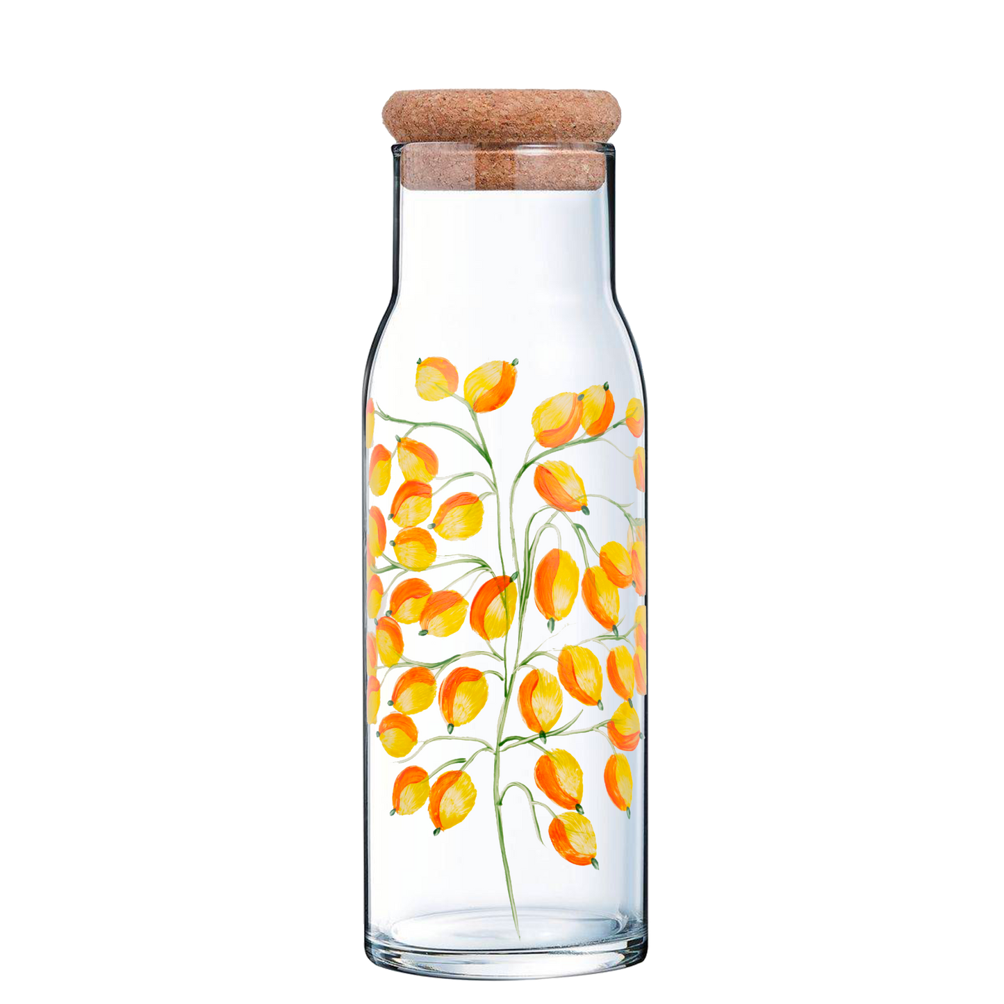 Carafe en verre 1L personnalisée