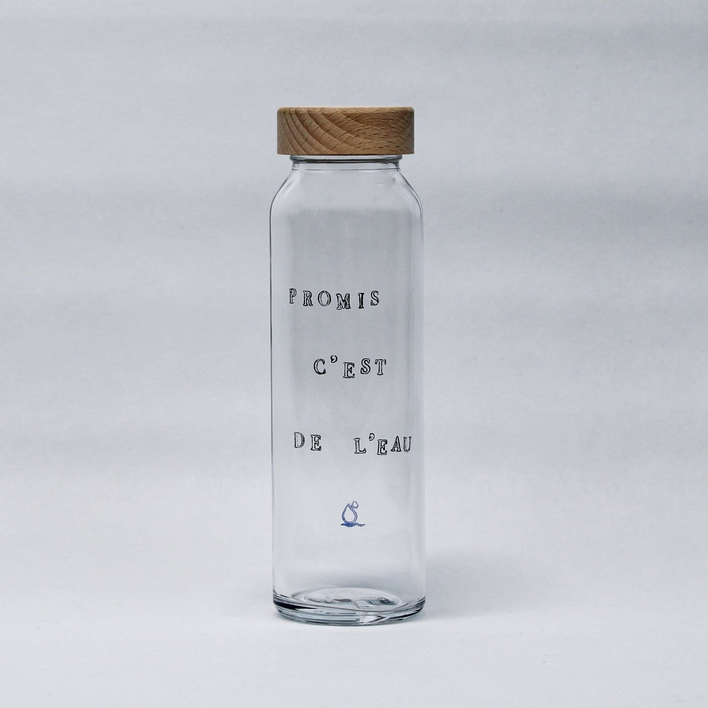 Gourde en verre 25 cL - C'est de l'eau