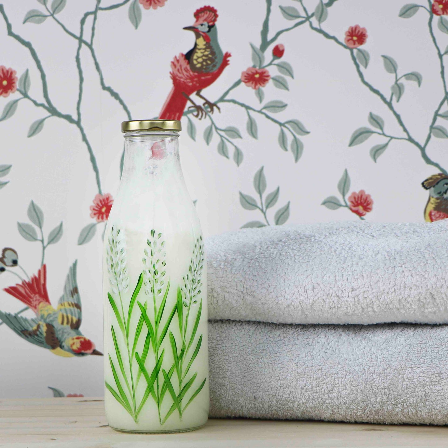 Bouteille en verre 1L - La Lavande