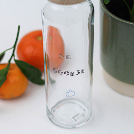 Gourde en verre 25 cL - Ok Boomer