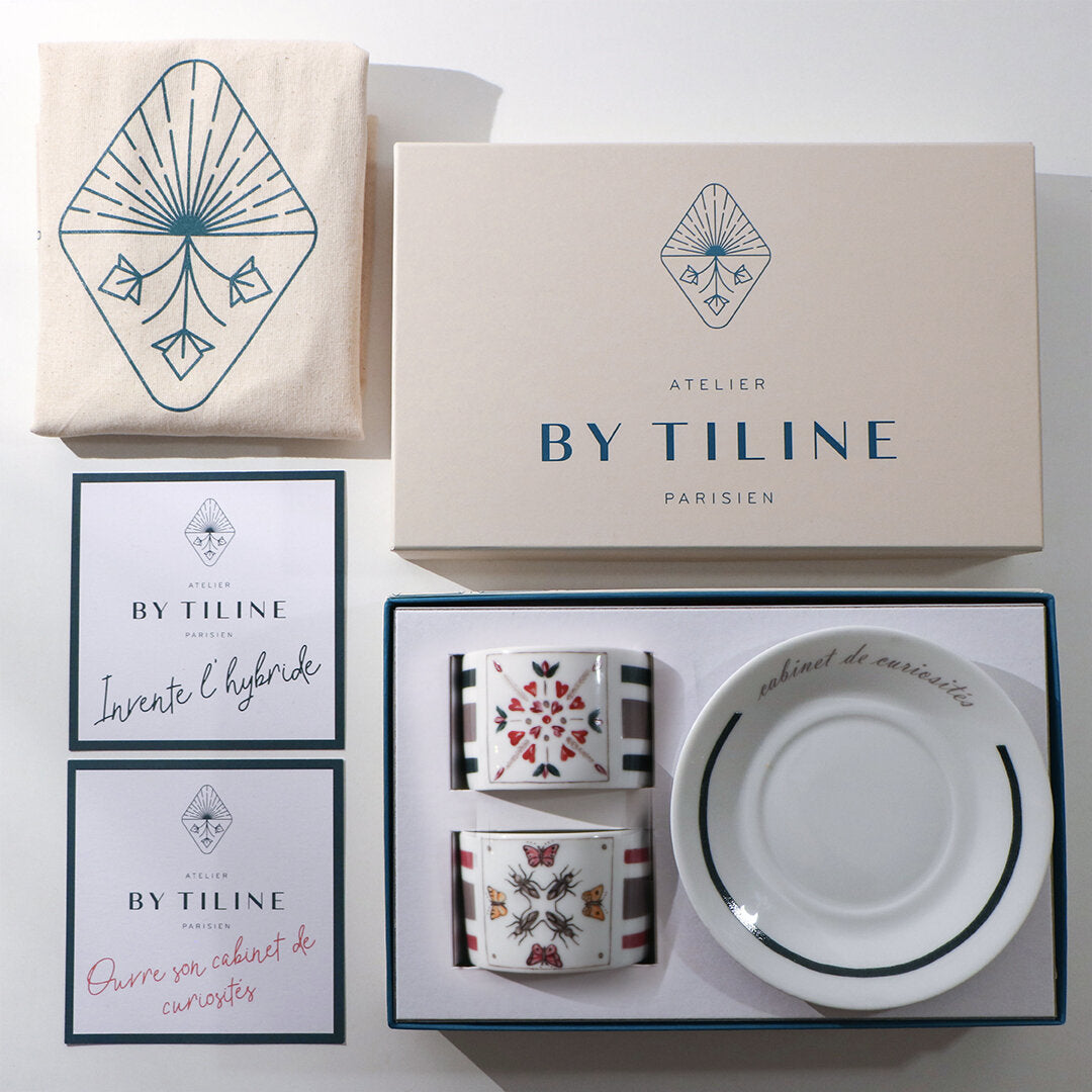 Coffret 2 Bougies Parfumées - Cabinet de Curiosités