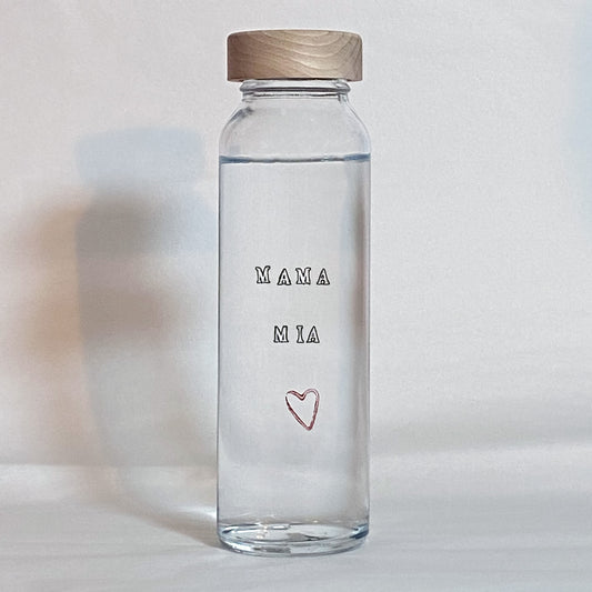 Gourde en verre 25 cL - Mama Mia