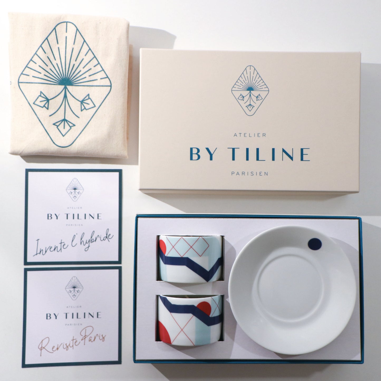 Coffret 2 Bougies Parfumées - Paris